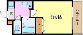 LUMINOUS TSURUMAKOEN(1K/9階)の間取り写真