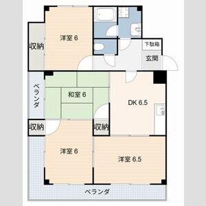 エステート南山TSI(4DK/4階)の間取り写真