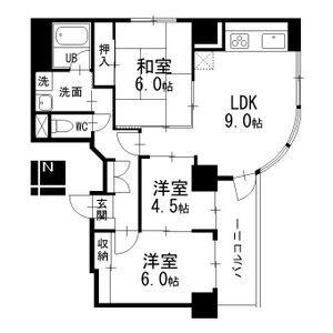 ANSWER 21(3LDK/3階)の間取り写真