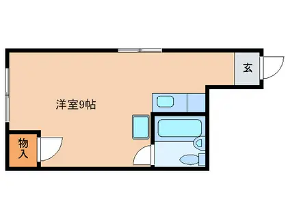 本町センタービル(ワンルーム/4階)の間取り写真