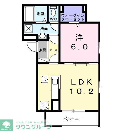 東武伊勢崎線 梅島駅 徒歩17分 3階建 新築(1LDK/1階)の間取り写真