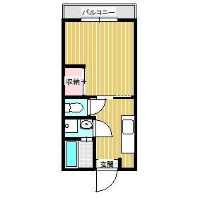 第3マルモビル(1K/3階)の間取り写真