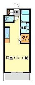 ST.ロイヤル(ワンルーム/2階)の間取り写真