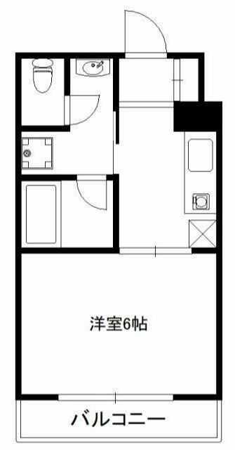 レフィーニ大宮盆栽町(1K/3階)の間取り写真