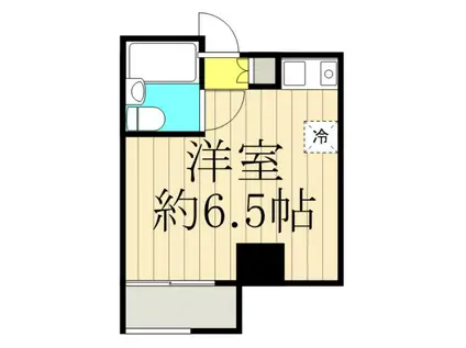 三好屋小岩ビル(ワンルーム/4階)の間取り写真