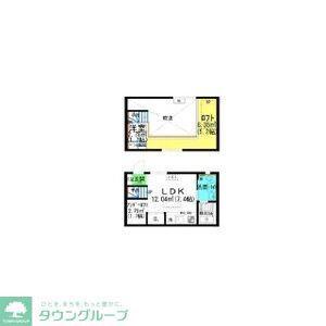 ACCOMMO岩塚(ワンルーム/1階)の間取り写真