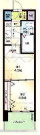 NO48 PROJECT2100博多(2K/3階)の間取り写真