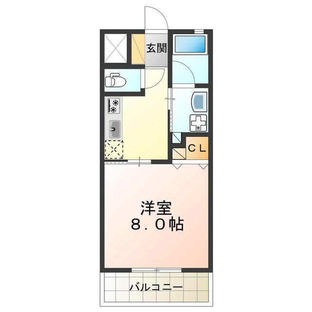 TABIYADO SENNAN(1K/2階)の間取り写真