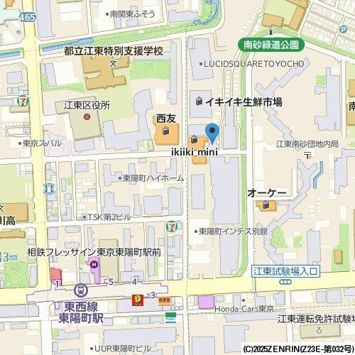 ドゥーエ東陽町(1K/7階)の間取り写真