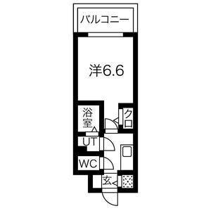 エスリードレジデンス梅田マークス(1K/11階)の間取り写真