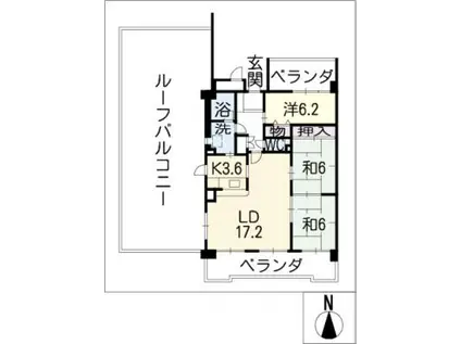 ライフプラザ加木屋壱番館(3LDK/10階)の間取り写真