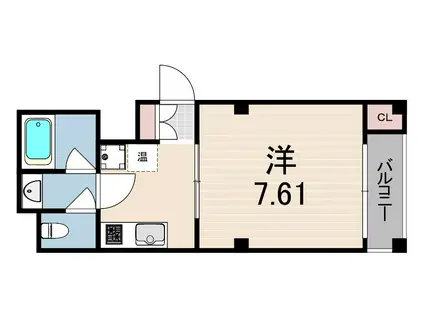 タカラシティ101(2DK/2階)の間取り写真