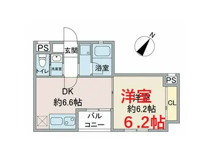 CASA DO AMALIA カサ・ド・アマリア(1DK/1階)の間取り写真