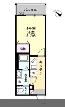 FELICE野島公園(1K/1階)の間取り写真