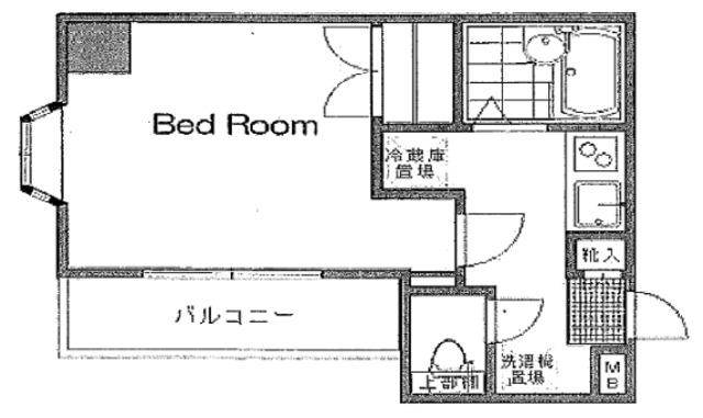 グランヴァン東池袋II(1K/9階)の間取り写真