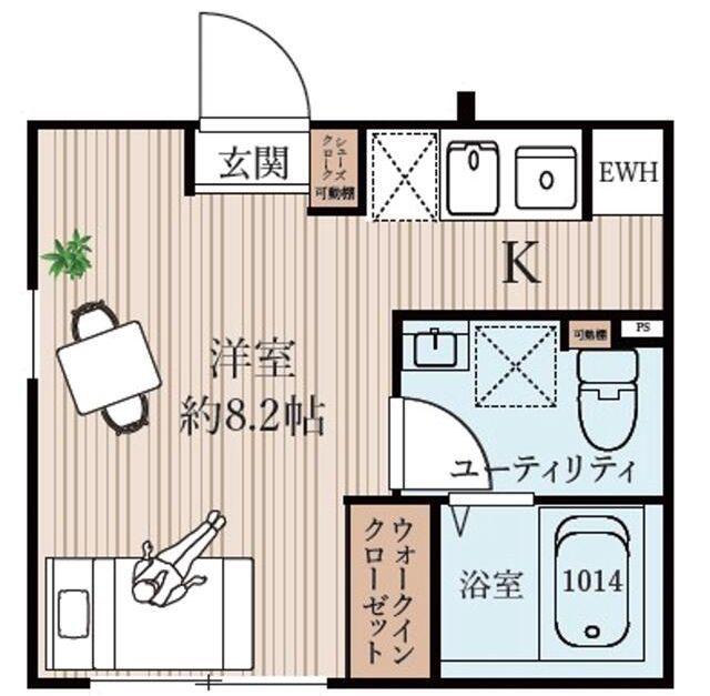 JR山手線 大塚駅(東京) 徒歩3分 5階建 築1年(ワンルーム/3階)の間取り写真