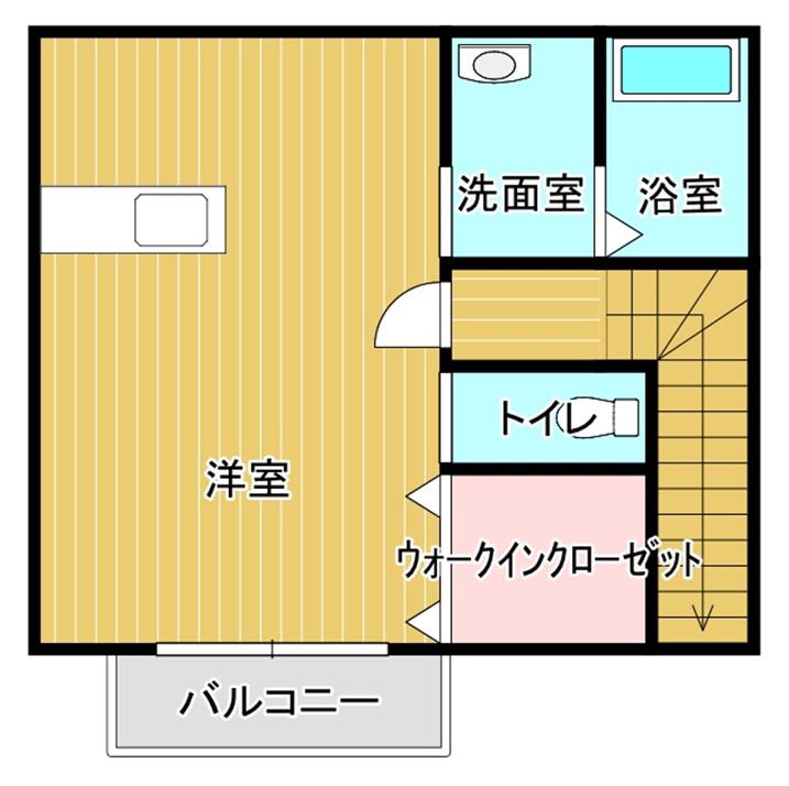 プレステージ東吹(ワンルーム/2階)の間取り写真
