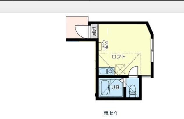 ユナイト保土ヶ谷チェンバレン(ワンルーム/2階)の間取り写真