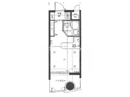 ロマネスク博多駅前(ワンルーム/10階)の間取り写真