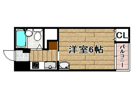 ダイユウレストハウス大畑(1K/4階)の間取り写真