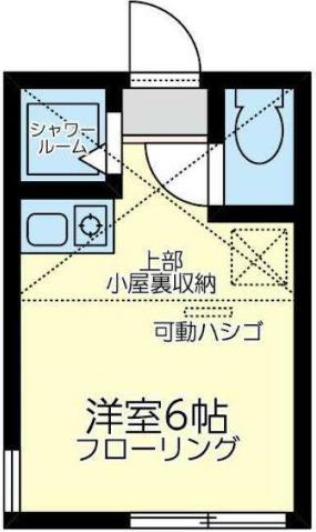 ユナイト安針ブランピア(ワンルーム/2階)の間取り写真