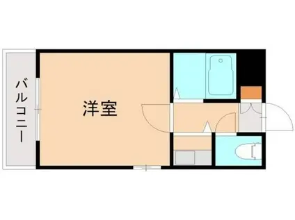 ロマネスク井尻第2(1K/3階)の間取り写真