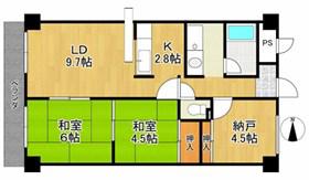 ベルコート西宮(3LDK/3階)の間取り写真
