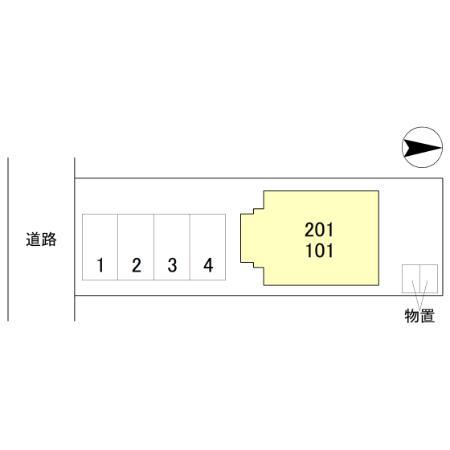 ラルーチェ 201(3SLDK/2階)