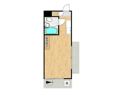 メゾン・ド・シルフ(ワンルーム/4階)の間取り写真