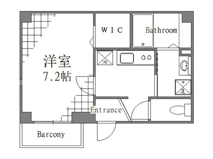 SOPHIA 本所(1K/3階)の間取り写真