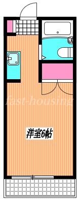 アーバンソワール吉祥寺(1K/2階)の間取り写真