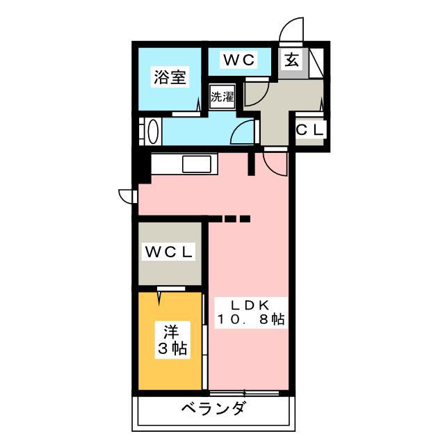 COTO・GRAN(1LDK/1階)の間取り写真