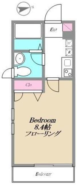 KIHACHI RESIDENCE(1K/3階)の間取り写真