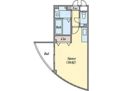 地下鉄西神・山手線 伊川谷駅 徒歩3分 4階建 築22年(1K/2階)の間取り写真