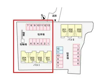 JR東北本線 石鳥谷駅 徒歩19分 2階建 築11年(2LDK/2階)の間取り写真