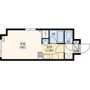 藤井ビル北17条(1K/4階)の間取り写真