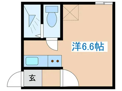 T-ROUTE菊水(ワンルーム/4階)の間取り写真
