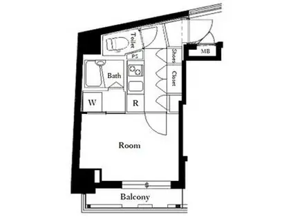 LE-LION IKEBUKURO(1K/6階)の間取り写真