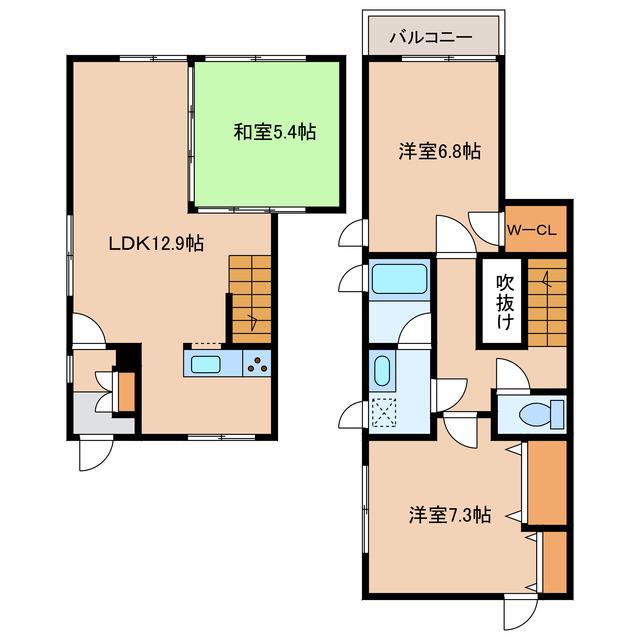 Lスケッチ(3LDK/1階)の間取り写真