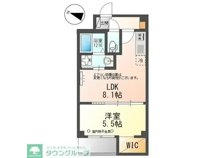 CHARME TOIT シャルム トワ(1LDK/3階)の間取り写真