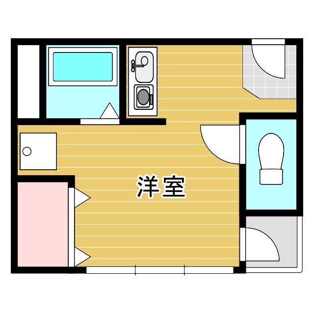 アーバンプラザ(1K/3階)の間取り写真