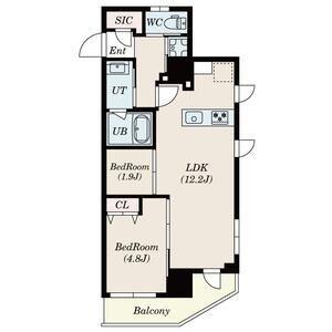 S-RESIDENCE瑞江(3LDK/7階)の間取り写真