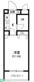 PLENDY戸塚(1K/4階)の間取り写真