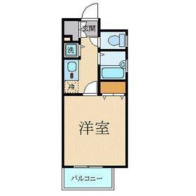ヴィーダ日本橋イースト(1K/9階)の間取り写真
