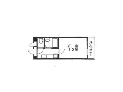 グランエストヨシタ(1K/3階)の間取り写真