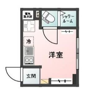 GLANZ目白II(ワンルーム/1階)の間取り写真