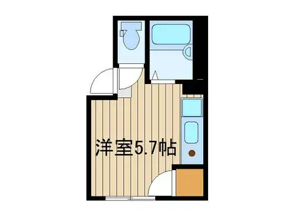 クラッセ練馬III(ワンルーム/3階)の間取り写真