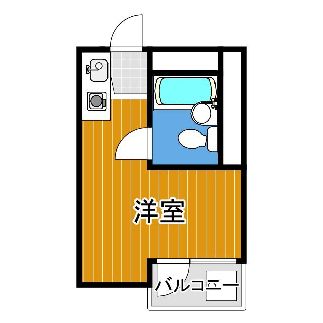プレアール古市駅前(ワンルーム/4階)の間取り写真