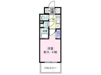 エスリード新大阪ザ・プレミアウエスト(1K/5階)の間取り写真