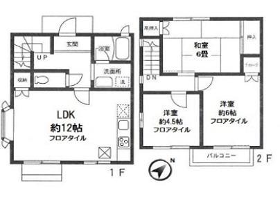 メルベーユ弥生台 A棟1(3LDK/1階)の間取り写真